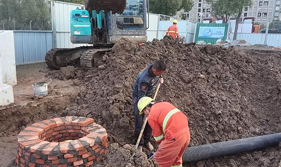 綠地法治公園雨水管道修復(fù)工程